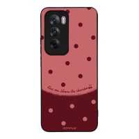 Θήκη Sonique Delulu Polka Era Series για Oppo Reno12 5G Blame Cherries