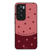 Θήκη Sonique Delulu Polka Era Series για Oppo Reno12 Pro 5G Blame Cherries