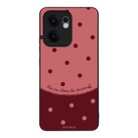 Θήκη Sonique Delulu Polka Era Series για Oppo Reno13 F 5G / Oppo Reno13 FS 5G Blame Cherries