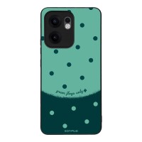 Θήκη Sonique Delulu Polka Era Series για Oppo Reno13 F 5G / Oppo Reno13 FS 5G Green Flags