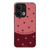 Θήκη Sonique Delulu Polka Era Series για Oppo Reno13 Pro 5G Blame Cherries