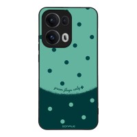 Θήκη Sonique Delulu Polka Era Series για Oppo Reno13 Pro 5G Green Flags