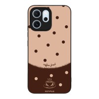 Θήκη Sonique Delulu Polka Era Series για Oppo Reno14 F 5G / Oppo Reno14 FS 5G Coffee First