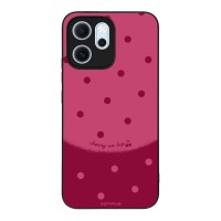 Θήκη Sonique Delulu Polka Era Series για Oppo Reno14 F 5G / Oppo Reno14 FS 5G Top Cherry