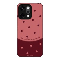 Θήκη Sonique Delulu Polka Era Series για Oppo Reno14 Pro 5G Blame Cherries
