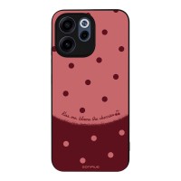 Θήκη Sonique Delulu Polka Era Series για Oppo Reno15 F 5G / Oppo Reno15 FS 5G Blame Cherries