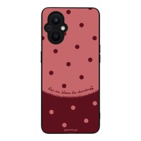 Θήκη Sonique Delulu Polka Era Series για Oppo Reno7 Lite 5G / Oppo Reno8 Lite 5G Blame Cherries