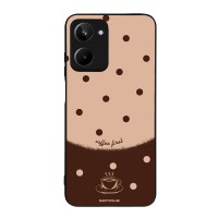 Θήκη Sonique Delulu Polka Era Series για Realme 10 4G Coffee First