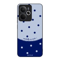 Θήκη Sonique Delulu Polka Era Series για Realme 14 5G / Realme 14T 5G Blue Mentally