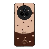 Θήκη Sonique Delulu Polka Era Series για Realme 14 Pro 5G Coffee First