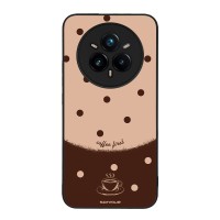 Θήκη Sonique Delulu Polka Era Series για Realme 14 Pro Plus 5G Coffee First