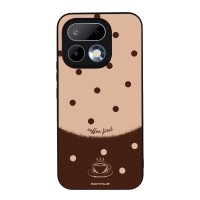 Θήκη Sonique Delulu Polka Era Series για Realme 16 Pro 5G Coffee First