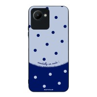 Θήκη Sonique Delulu Polka Era Series για Realme C30 Blue Mentally