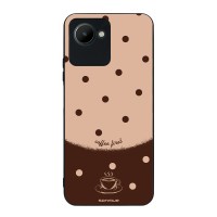 Θήκη Sonique Delulu Polka Era Series για Realme C30 Coffee First