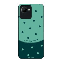 Θήκη Sonique Delulu Polka Era Series για Realme C30 Green Flags