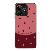 Θήκη Sonique Delulu Polka Era Series για Realme C51 / Realme C53 / Realme Note 50 4G Blame Cherries