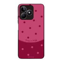 Θήκη Sonique Delulu Polka Era Series για Realme C51 / Realme C53 / Realme Note 50 4G Top Cherry