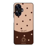 Θήκη Sonique Delulu Polka Era Series για Realme C55 Coffee First