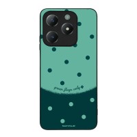 Θήκη Sonique Delulu Polka Era Series για Realme C61 4G / Realme C63 4G / Realme Note 60X 4G Green Flags