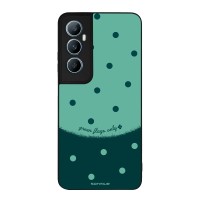 Θήκη Sonique Delulu Polka Era Series για Realme C65 4G Green Flags