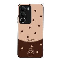 Θήκη Sonique Delulu Polka Era Series για Realme C71 4G Coffee First