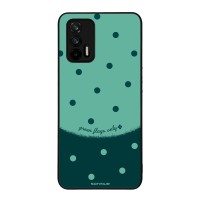 Θήκη Sonique Delulu Polka Era Series για Realme GT 5G Green Flags
