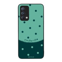 Θήκη Sonique Delulu Polka Era Series για Realme GT Master Green Flags