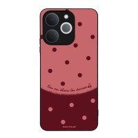 Θήκη Sonique Delulu Polka Era Series για Realme Note 70T 4G Blame Cherries