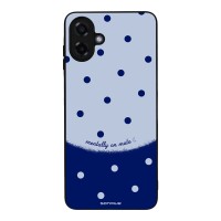 Θήκη Sonique Delulu Polka Era Series για Samsung Galaxy A07 4G Blue Mentally