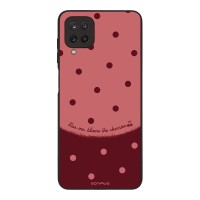 Θήκη Sonique Delulu Polka Era Series για Samsung Galaxy A12 Blame Cherries