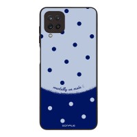 Θήκη Sonique Delulu Polka Era Series για Samsung Galaxy A12 Blue Mentally
