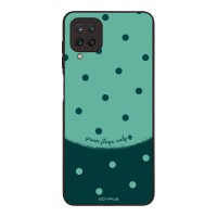 Θήκη Sonique Delulu Polka Era Series για Samsung Galaxy A12 Green Flags