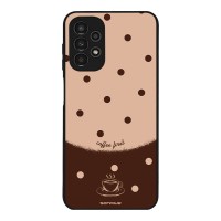 Θήκη Sonique Delulu Polka Era Series για Samsung Galaxy A13 4G Coffee First