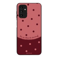 Θήκη Sonique Delulu Polka Era Series για Samsung Galaxy A13 5G / Galaxy A04s Blame Cherries