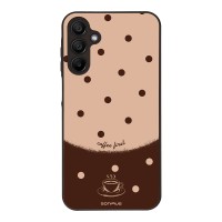 Θήκη Sonique Delulu Polka Era Series για Samsung Galaxy A15 4G / Galaxy A15 5G Coffee First