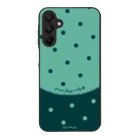 Θήκη Sonique Delulu Polka Era Series για Samsung Galaxy A15 4G / Galaxy A15 5G Green Flags