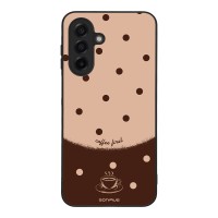 Θήκη Sonique Delulu Polka Era Series για Samsung Galaxy A17 4G / Galaxy A17 5G Coffee First