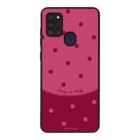 Θήκη Sonique Delulu Polka Era Series για Samsung Galaxy A21s Top Cherry