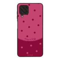 Θήκη Sonique Delulu Polka Era Series για Samsung Galaxy A22 4G / Galaxy M32 4G / Galaxy M22 4G Top Cherry