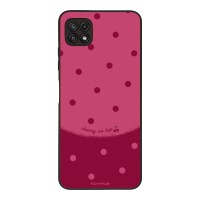 Θήκη Sonique Delulu Polka Era Series για Samsung Galaxy A22 5G Top Cherry