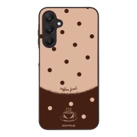 Θήκη Sonique Delulu Polka Era Series για Samsung Galaxy A25 5G Coffee First