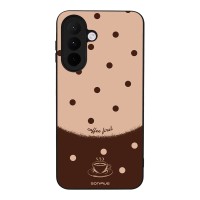Θήκη Sonique Delulu Polka Era Series για Samsung Galaxy A27 5G Coffee First