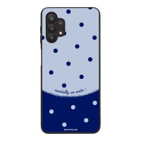 Θήκη Sonique Delulu Polka Era Series για Samsung Galaxy A32 5G Blue Mentally