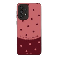 Θήκη Sonique Delulu Polka Era Series για Samsung Galaxy A33 5G Blame Cherries