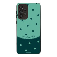 Θήκη Sonique Delulu Polka Era Series για Samsung Galaxy A33 5G Green Flags