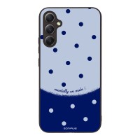 Θήκη Sonique Delulu Polka Era Series για Samsung Galaxy A34 5G Blue Mentally