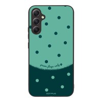 Θήκη Sonique Delulu Polka Era Series για Samsung Galaxy A34 5G Green Flags