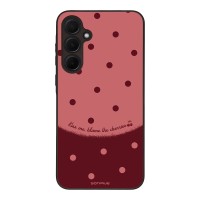 Θήκη Sonique Delulu Polka Era Series για Samsung Galaxy A35 5G Blame Cherries