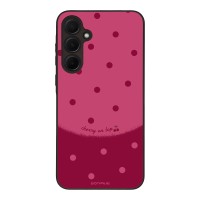 Θήκη Sonique Delulu Polka Era Series για Samsung Galaxy A35 5G Top Cherry