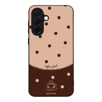Θήκη Sonique Delulu Polka Era Series για Samsung Galaxy A36 5G Coffee First